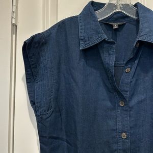 Banana Republic Factory Chambray Shift Dress, size small